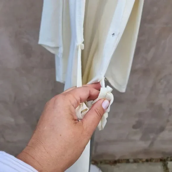 Raw earth wild sky organic cotton slouchy vest - Picture 4 of 7